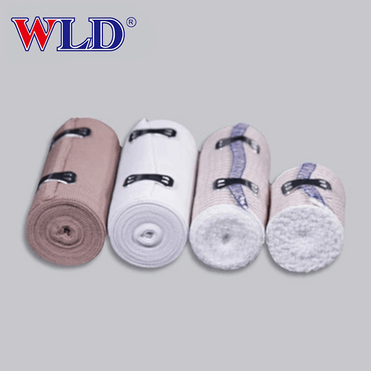 Top quality rubber elastic bandage wrap self close