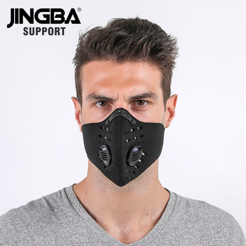JINGBASUPPORT маска для езды на велосипеде, лыжах, уличная спортивная маска с фильтрами