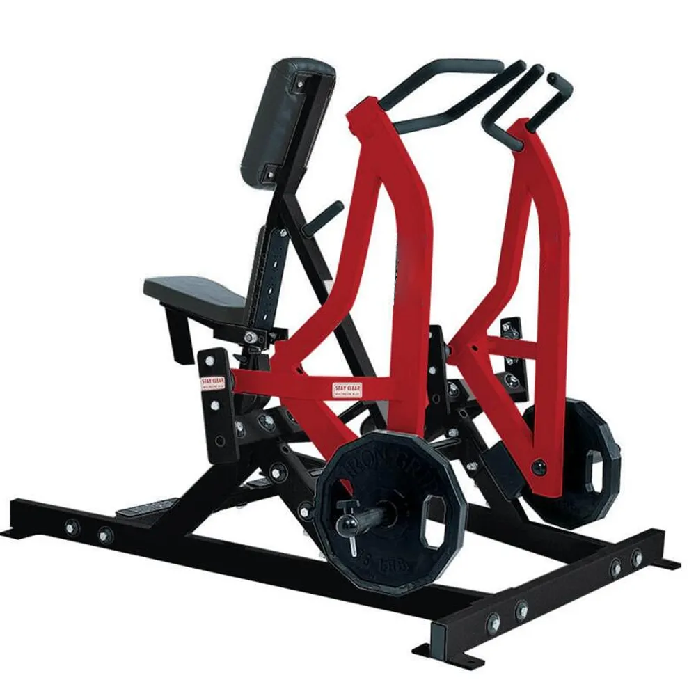 High Quality Commerical Gym Equipment Plate Loaded Lateral Rowing Machine Seated Row With Good Price