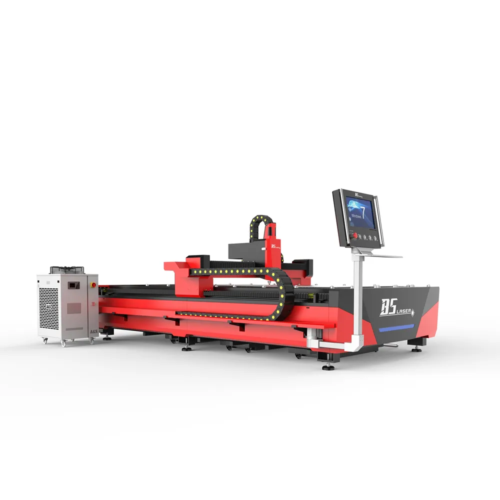 BAISHENG Cnc Fiber Laser 1000w Cutting Machines Laser Cutting Machine Fiber And Aluminium