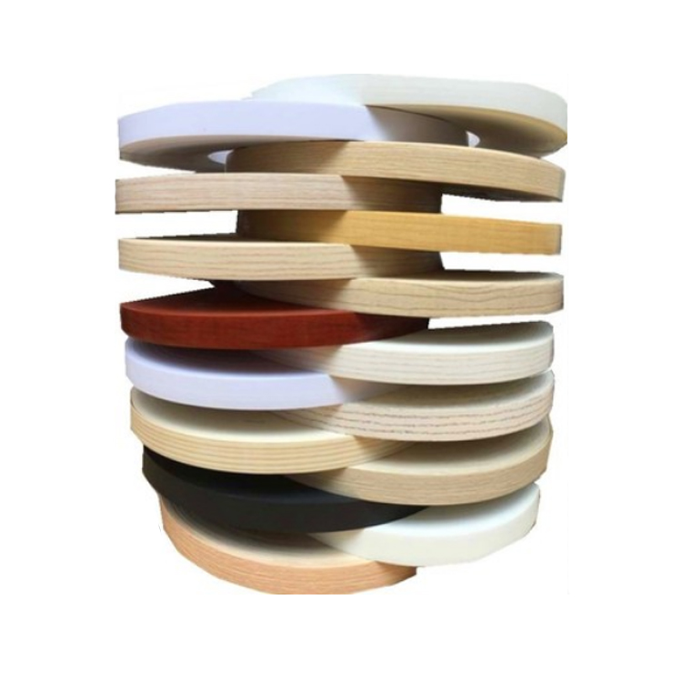 wood Edge banding Customized PVC edge strip natural for home