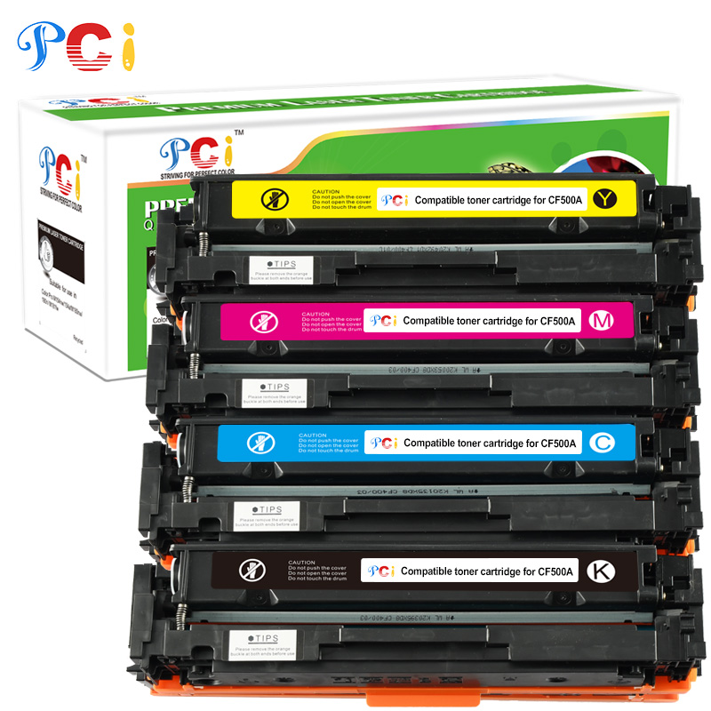 Картридж с тонером CF500A CF500X CF500 202X для принтера HP Color LaserJet Pro M254dw M254nw MFP M280nw M281dn