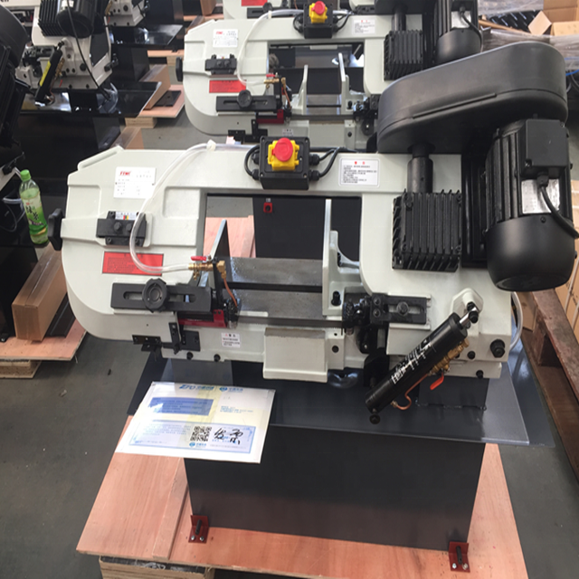 BAND SAW MACHINE FOR SECTION AND PROFILE STEEL CUTTING SAWING MACHINE