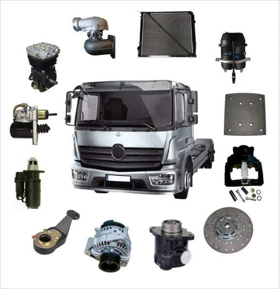 for mercedes benz atego/axor truck parts with high quality more than 1000 items