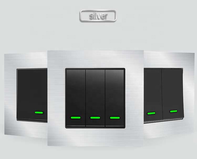 Tuya Smart EU/UK Zigbee Беспроводной пульт дистанционного управления TB11 Золотая Физическая кнопка настенный переключатель Zigbee домашняя Автоматизация умный wifi swith
