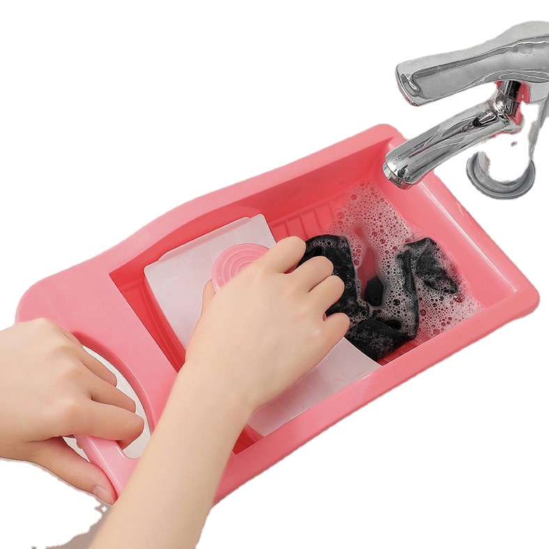 New Design Hot Selling Home Thick Plastic Washboard Household Underwear Clothes Hand Wash Laundry Basin