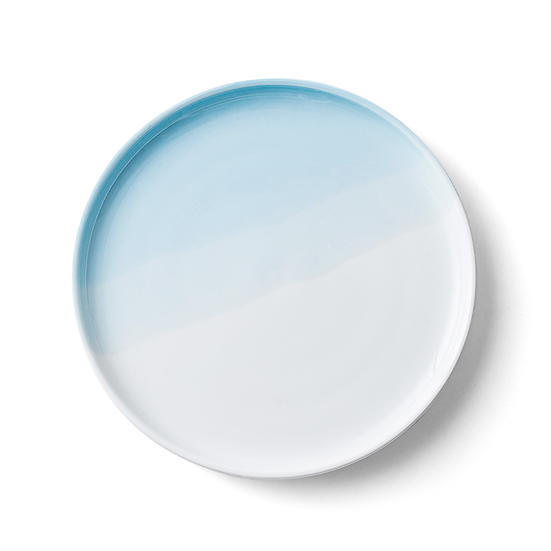 Amazon Hot-selling INS Nordic Household Plate Simplicity Western Steak Plate web celebrity Personality Cutlery