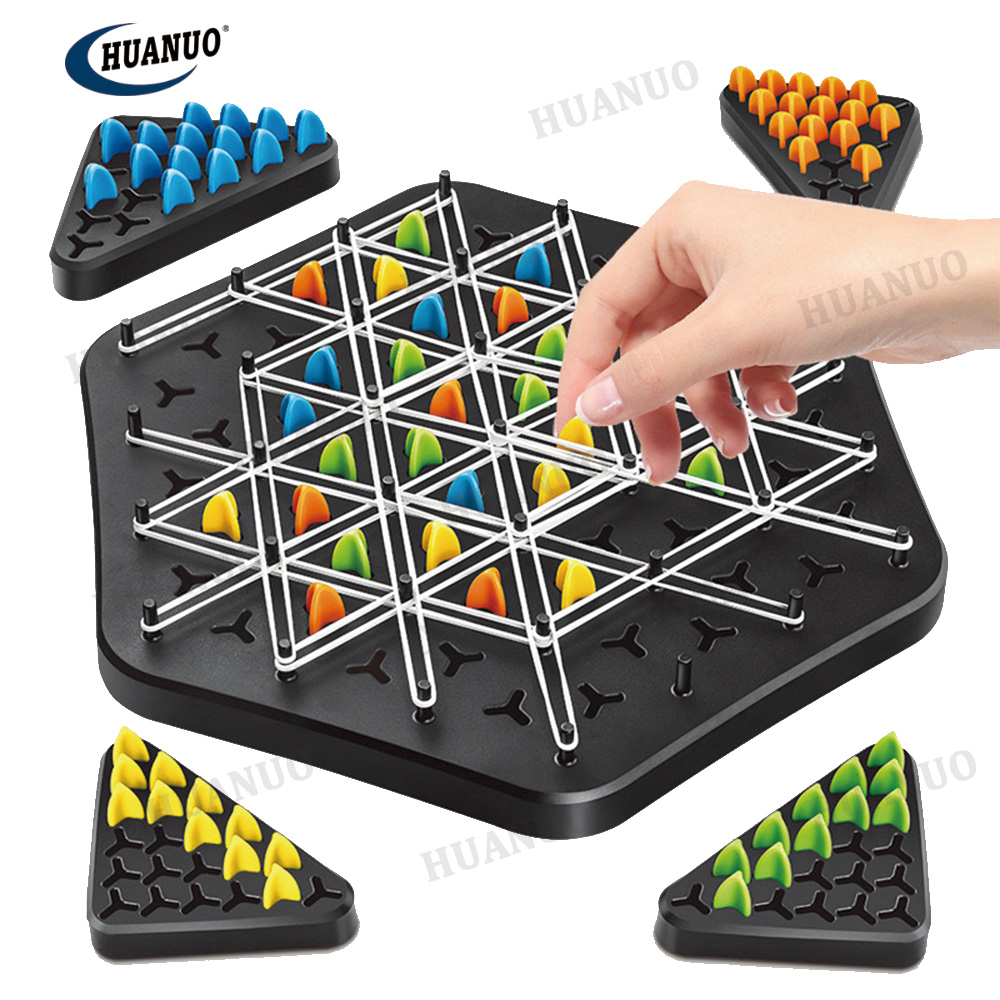 Multiplayer Puzzle Game Brain Toys Territories Capture Family Game Chess Game Portable 2-4 player battle party toy