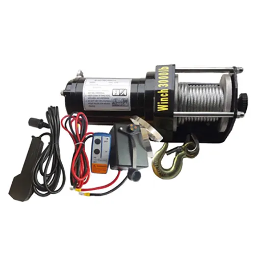 Professional Manufacture Ce Certification High Speed Portable 4x4 Electric Winch for pulling