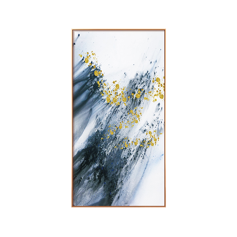 Modern Printing Poster Blue Canvas Decor Art Pictures Posters Wall Art Abstract Canvas Painting
