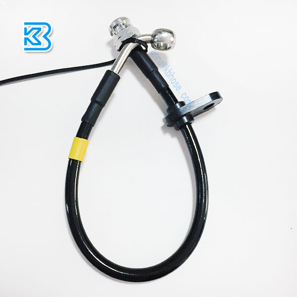 Sae j1401 3,2 мм ПВХ/ПУ покрытие стальная оплетка ptfe Гибкий тормозной Масляный шланг для мотоцикла авто