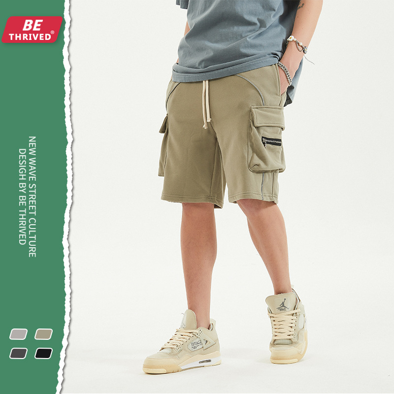 Multifunctional sweat set workout made in China shorts men