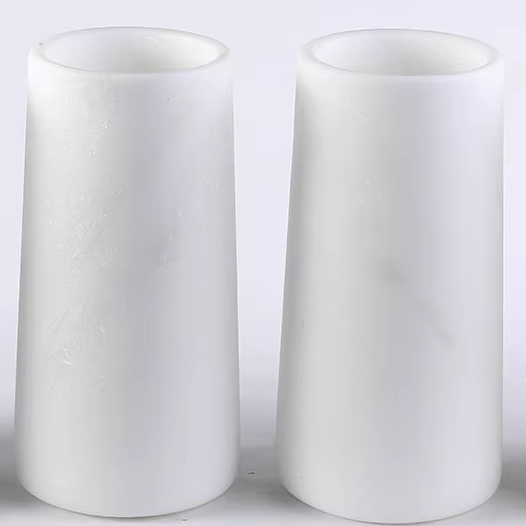 UNION STONE Marble Carved Flower Vase For Home Decor Onyx Marble Tall Flower Vase White Marble Vase Flower Ornament