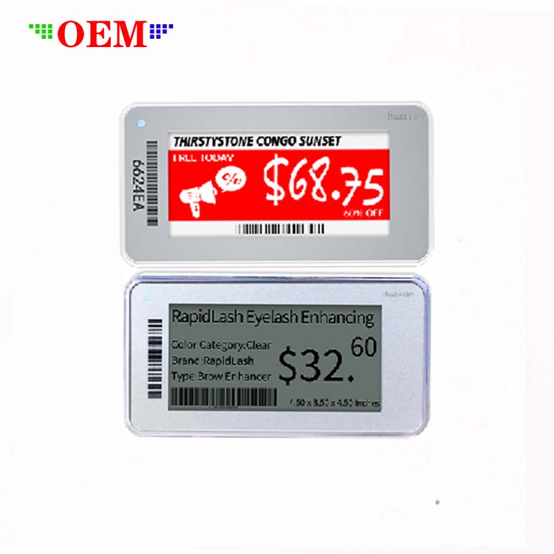 Шэньчжэнь Оптовая продажа с фабрики 2,13 "2,9 дюйма, Wi-Fi, E-ink Epaper цифровой тег 2/3 цвет электронная полка эикеточная RFID NFC ESL