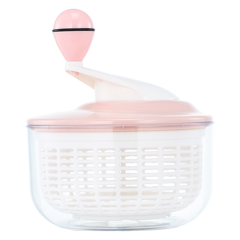 kitchen accessories glass vegetable spinner stainless steel amazon hot sellings salad spinner glass
