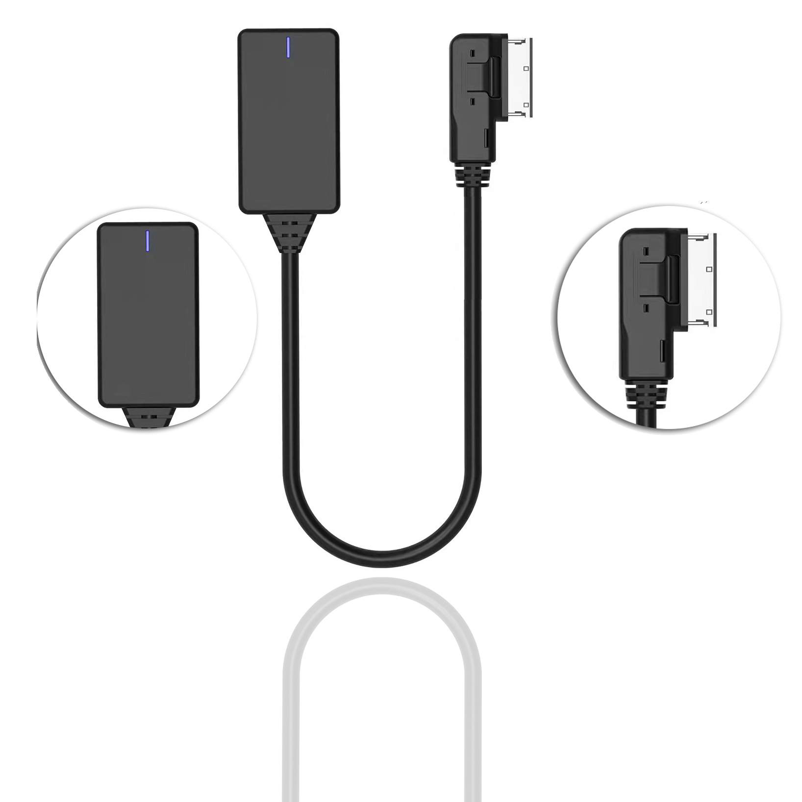 Factory Wholesale 5.0 AMI MMI MDI Blueteeth Wireless Audio Adapter For Audi Car