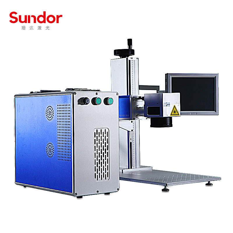 3D Fiber Laser Metal Engraving Machine Color Laser Printer Laser Marking Machine for Ring Rotary Mark