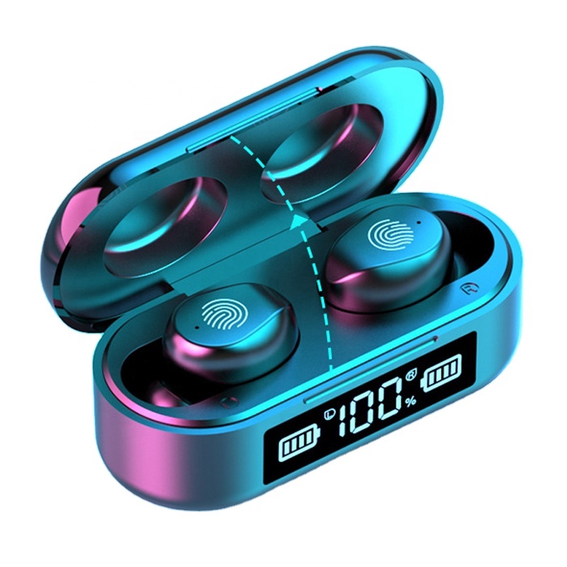 Good Looking Appearance Touch Control Mini F9 Wireless Earphone LED Display Waterproof earbuds