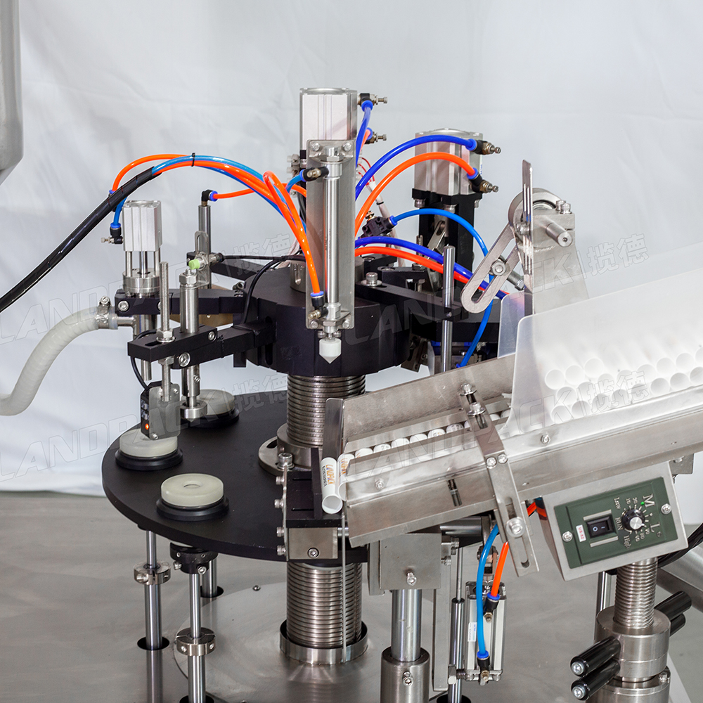 plastic cosmetic tube filling sealing machine cosmetic cream