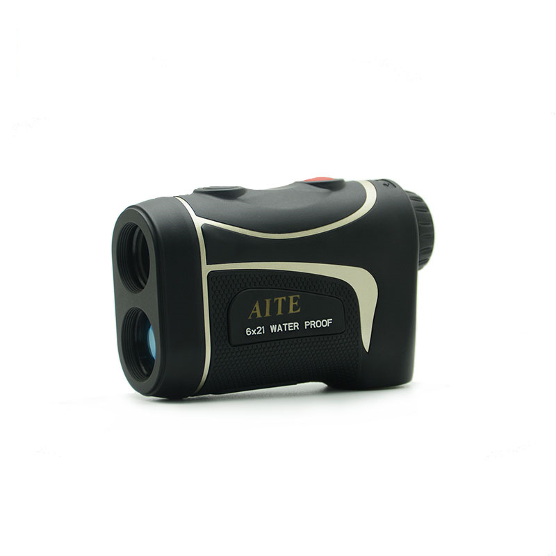 Laser golf rangefinder with Jolt pinseeking slope golf range finder