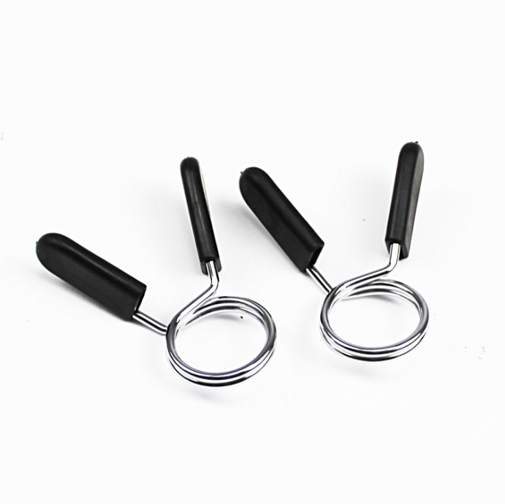 China Manufacturer Barbell Clamps Collars Spring Collar Barbell Collar