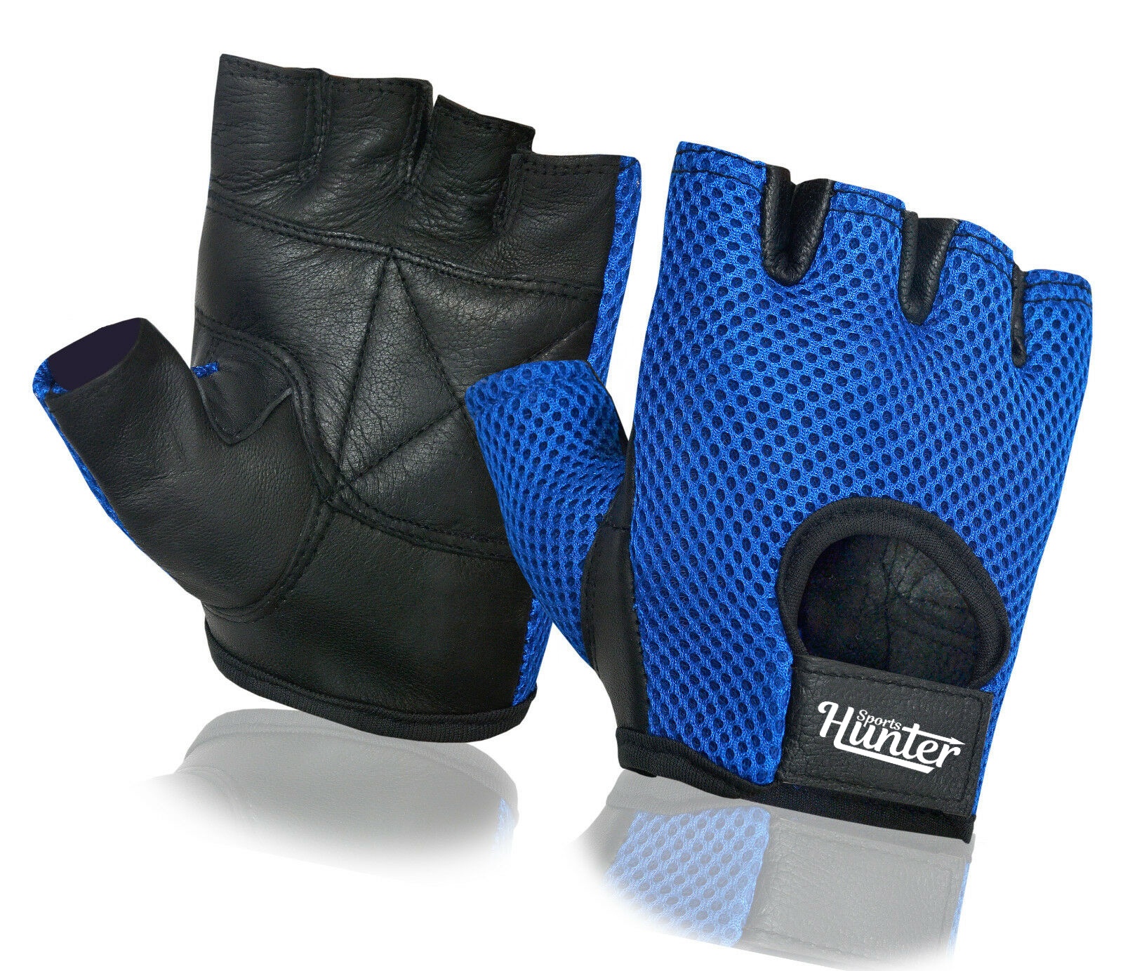 All Season Soft Sheep Leather Finger less Driving Gloves Men