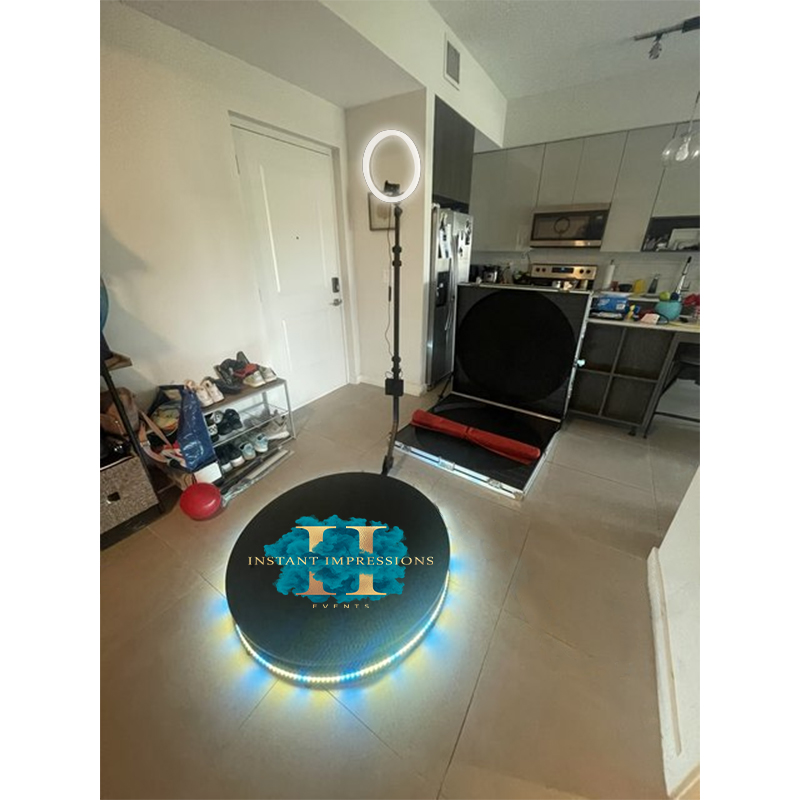 Новый 360 градусов Photo booth Машина подставка для от 2 до 7 лет, человек портативный монопод для селфи на платформе спин 360 Photo Booth 360 Photo Booth автоматический 115