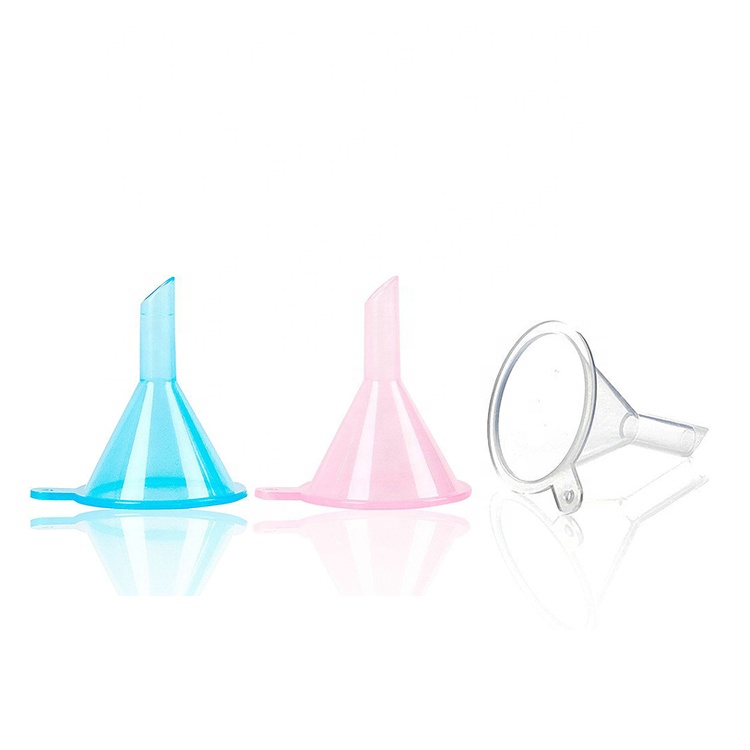 Small Plastic Mini Funnel Transparent PP Plastic Mini Perfume dispensing Funnel