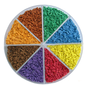 High Quality EPDM granules Elastic particles EPDM Raw materials for playground runway