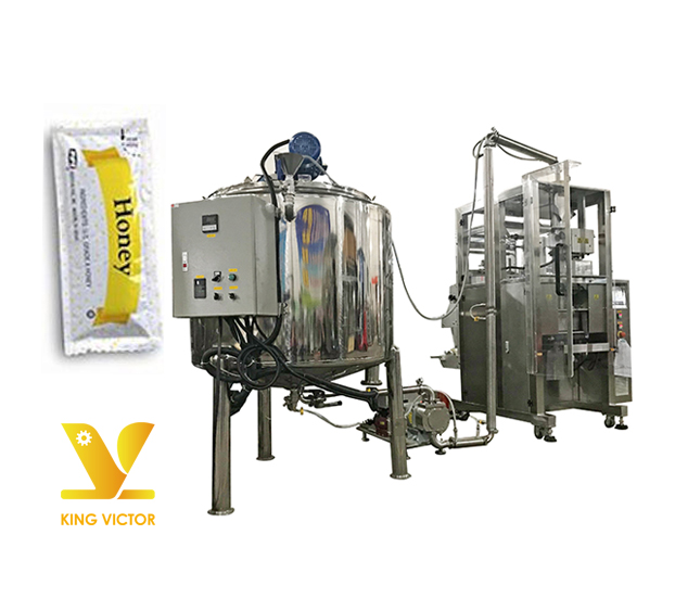 honey processing and packing machine voccum pouch sauce packaging machine