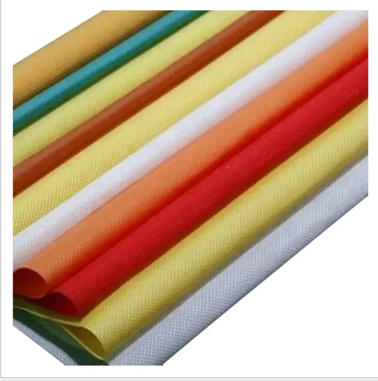 PP polypropylene spunbond non woven fabric rolls tnt telas nonwoven fabric jumbo rolls