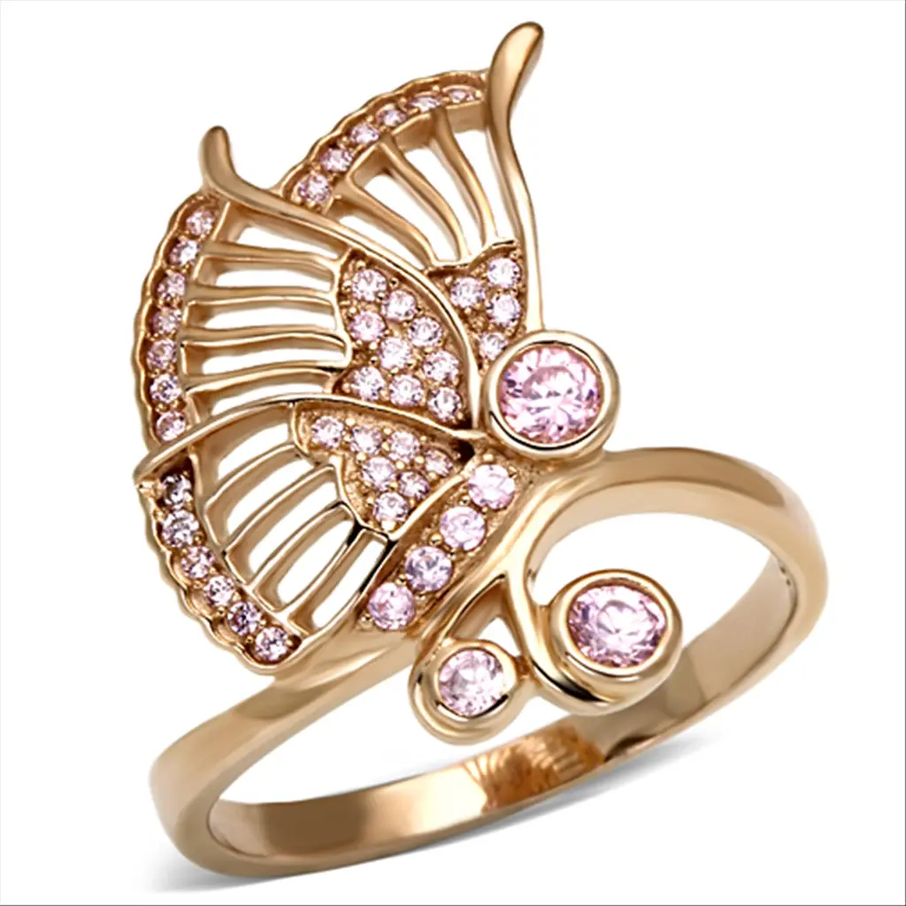 Fashion jewelry Butterfly Wings Beautiful Ring New .925 Sterling Silver Band ring