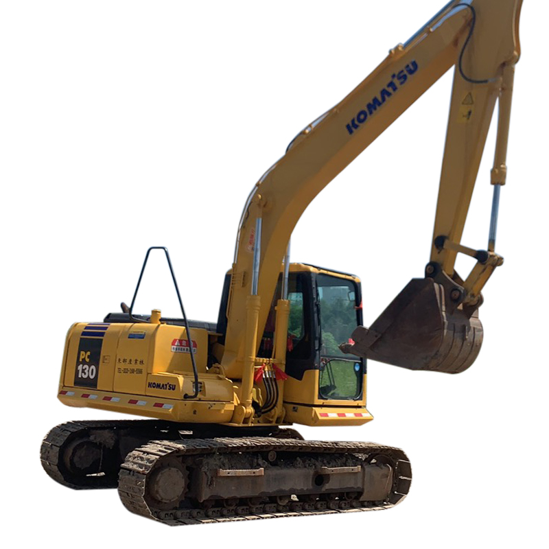 CE проверенный бывший в употреблении экскаватор komatsu 13 тонн PC130 2019 японская строительная техника