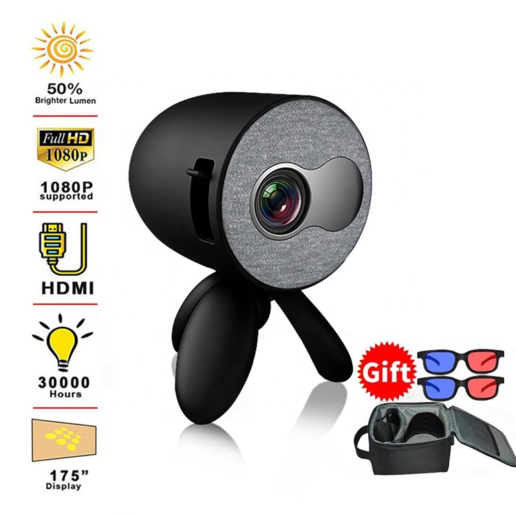 YG220 YG221 Mobile Phone Projector Kids Mini HD LED Portable Projector High Lumens Media Video Projector