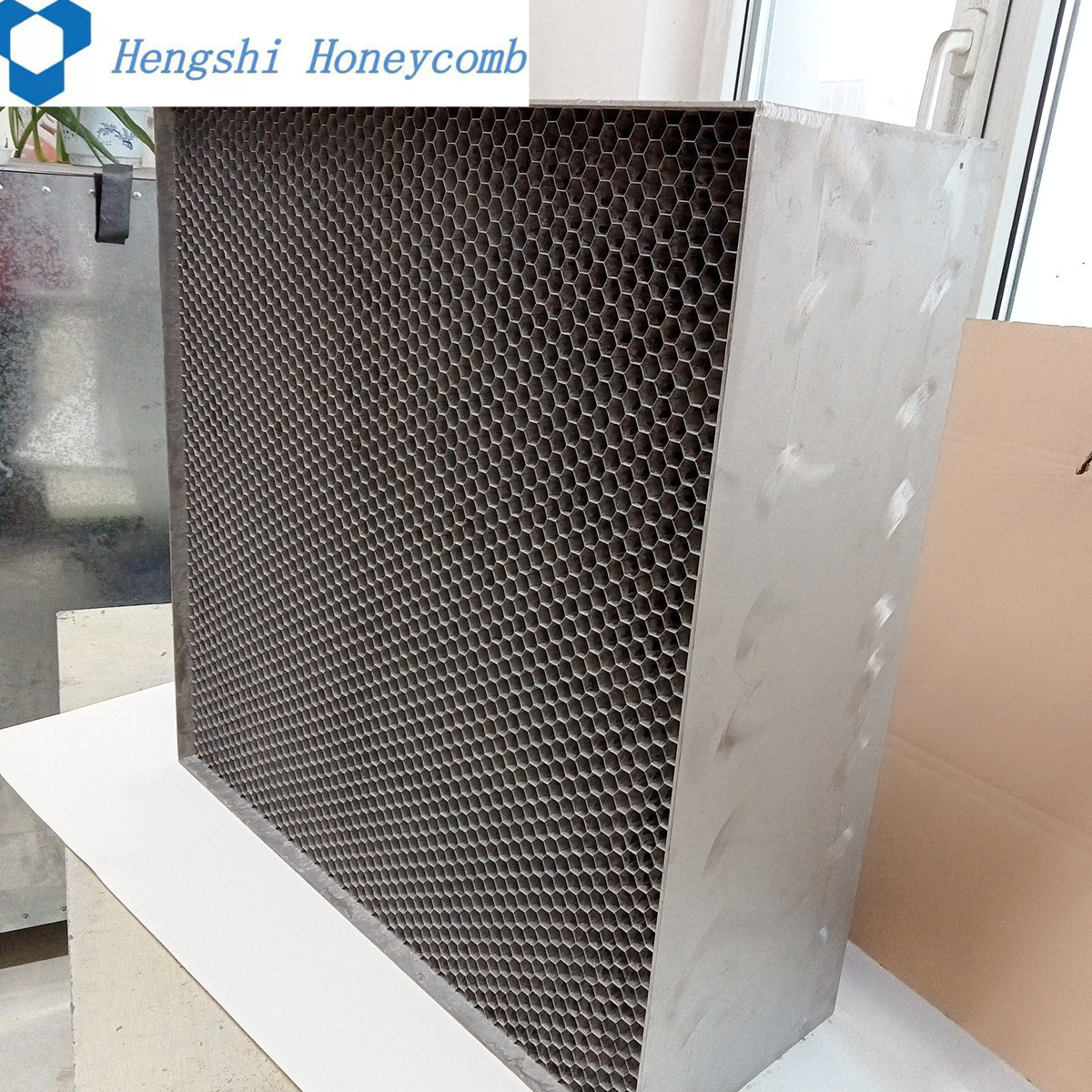 Hengshi Honeycomb Заводская поставка 600*600 мм нержавеющая сталь/алюминиевый сотовый выпрямитель потока