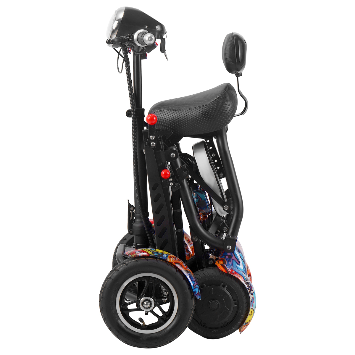 Мини городских 4-х колесный opklapbare scootmobiel для пожилых людей, очень легкая сборка и транспортировки мобильность opklapbare scootmobiel удивительная легкий