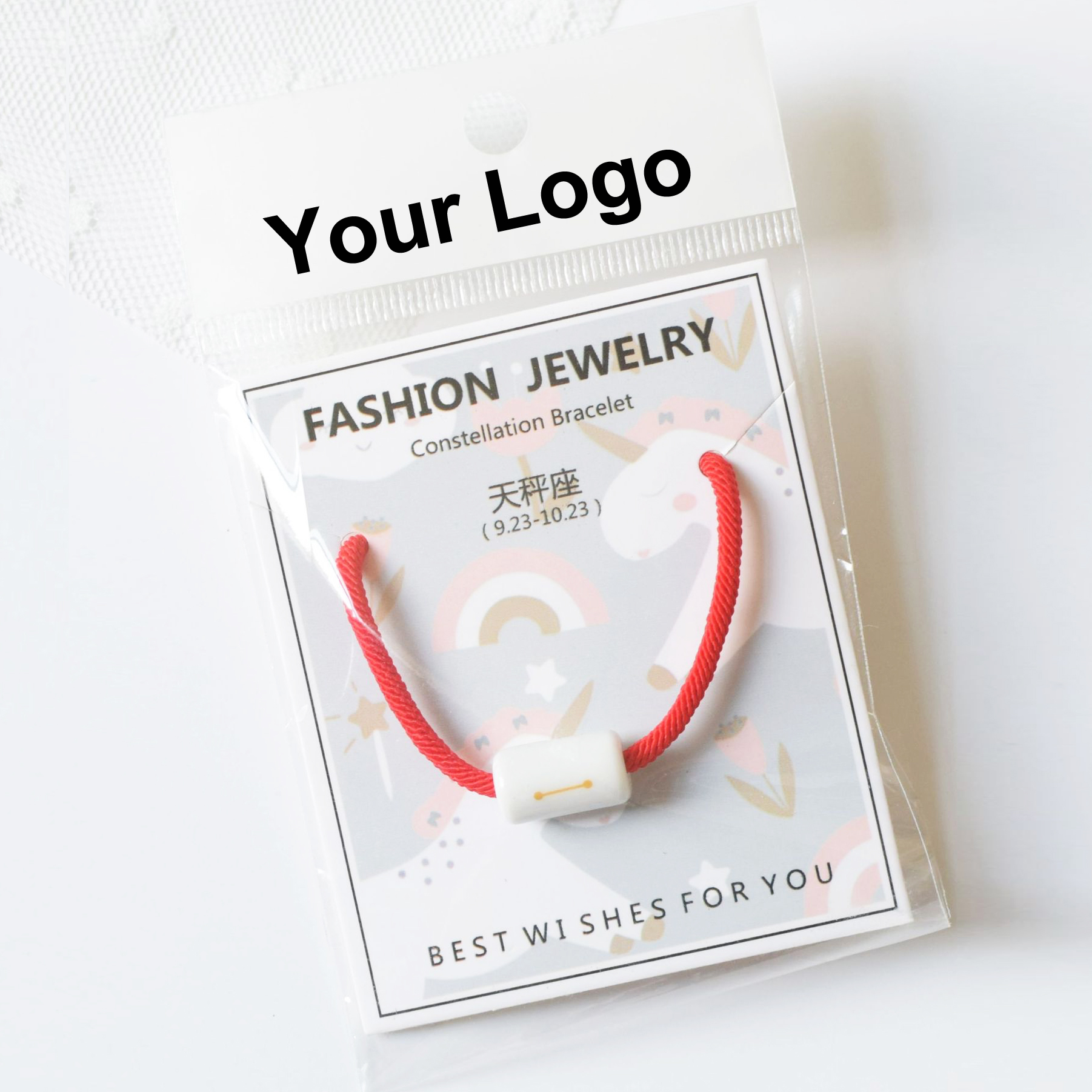 100pcs Custom Simple Jewelry Creative Small Plastic Packaging Envelope Poly Bubble Mailers Opp Bag