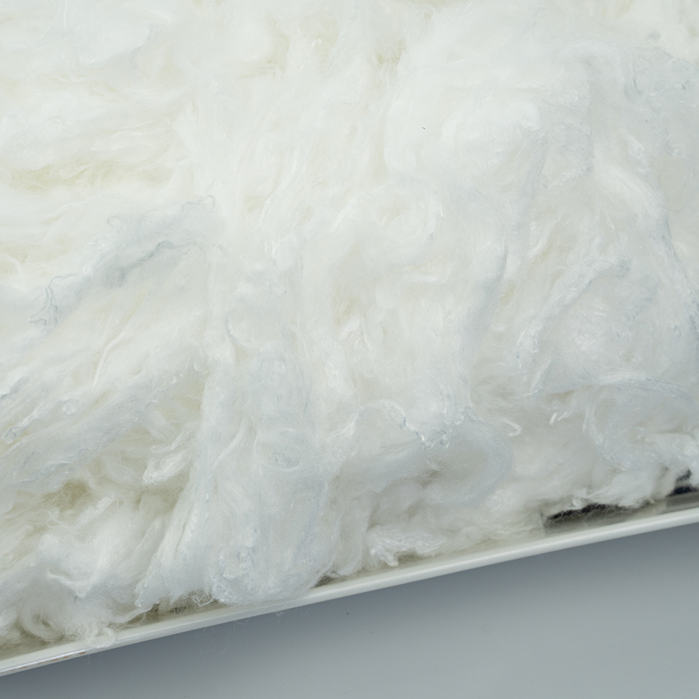 32MM-102MM 0.8D-5.0D raw white viscose staple fiber for spinning 100% viscose fiber suppliers