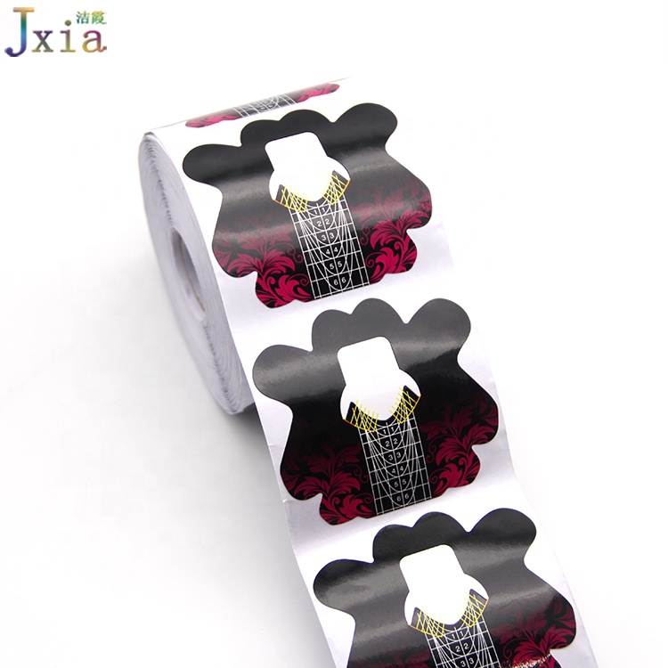 Jiexia высококачественные Стикеры для дизайна ногтей для салонов, 500 шт.