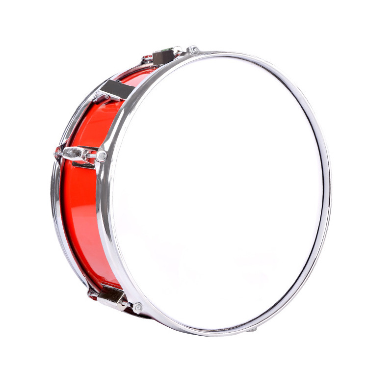 13 дюймовый snare барабан студенческая команда нержавеющая сталь Корпус барабана краски высокого класса snare барабан