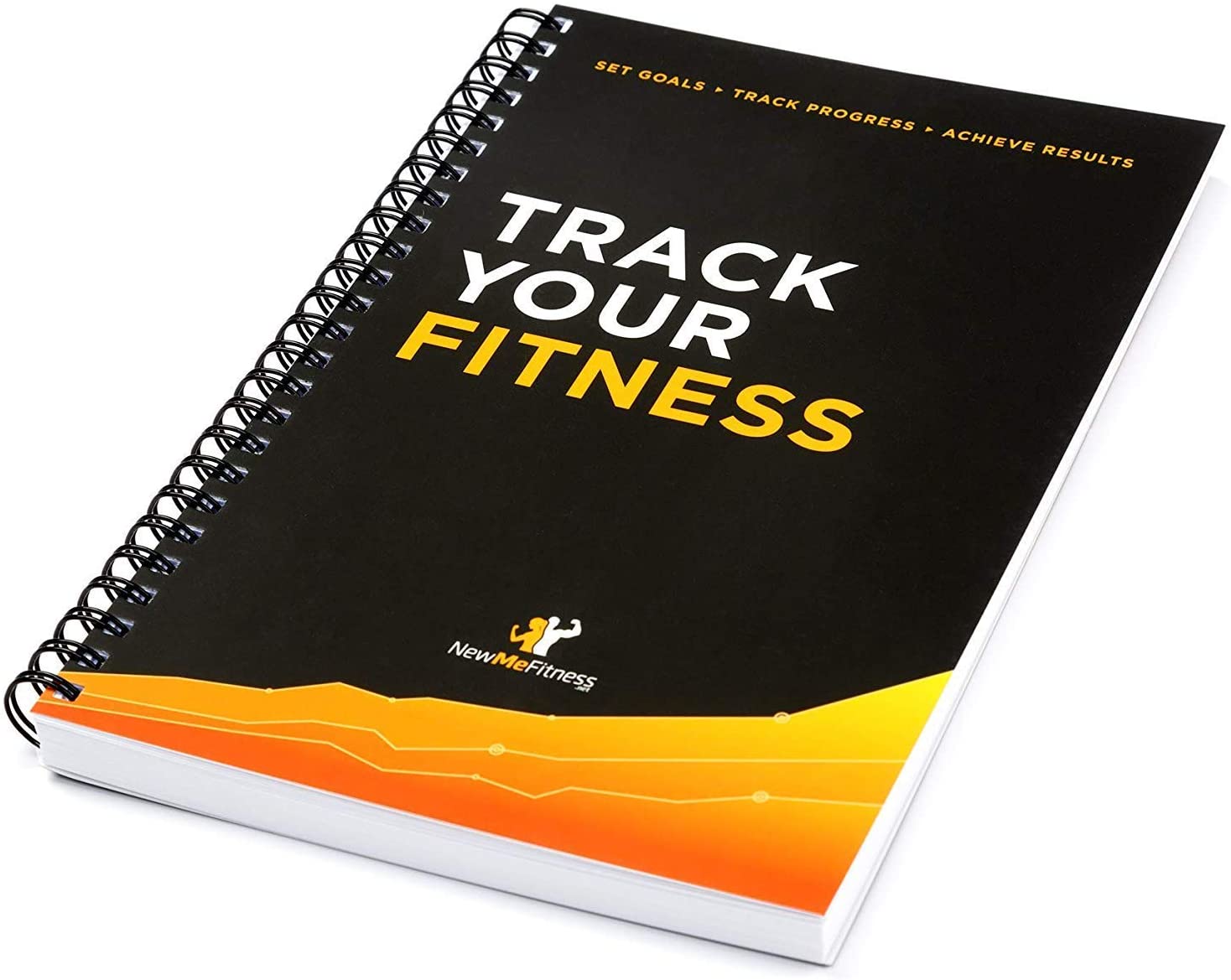 Custom Workout Log Book Fitness Journal for Women & Men Spiral Binding Exercise Book