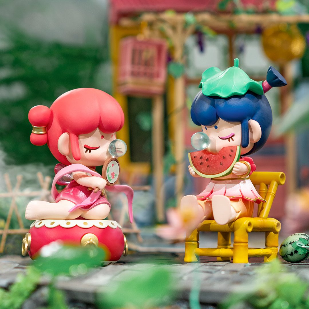 Экшн-фигурка Nanci 24 на солнечных батареях, кукла-сюрприз, модель Robotime Rolife Blind Box