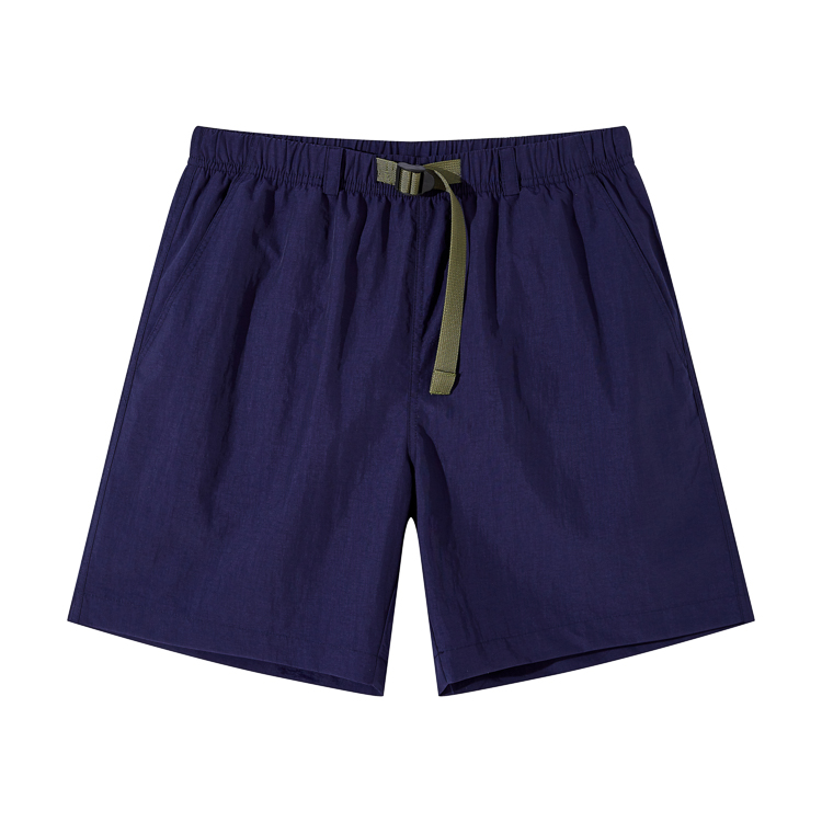 Adjustable Belt Fashion Shorts Men Casual Pants OEM Custom Cargo Nylon Shorts