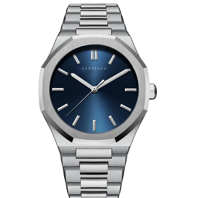 Stainless Steel Fashion Branded Business Casual Quartz Watches Men Timepiece Quartz Wristwatch