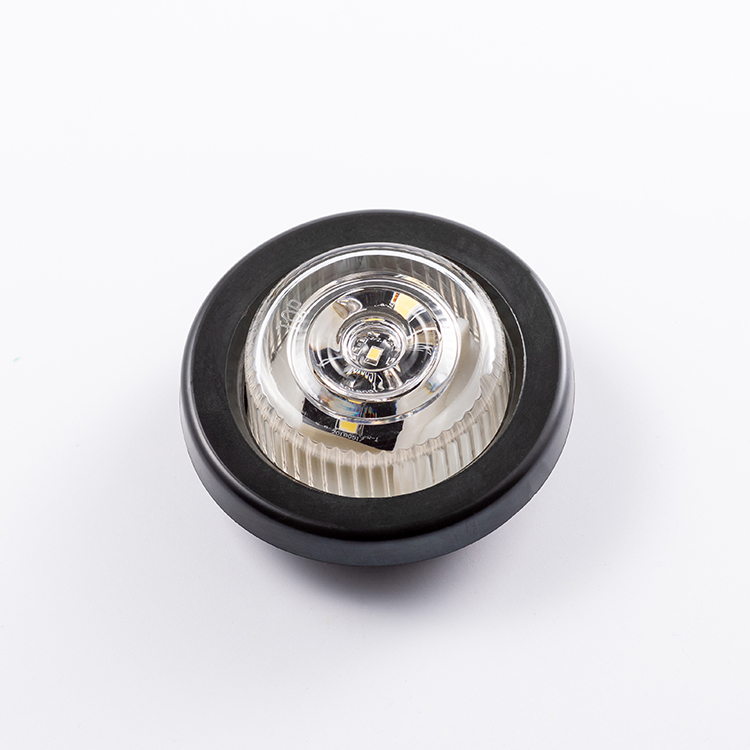 12V SAE LED 2,5 "дюймовый круглый боковые Габаритные и габаритный фонарь SR-2.5-W/W-MC Для караван/RV/Автомобиль/трактор