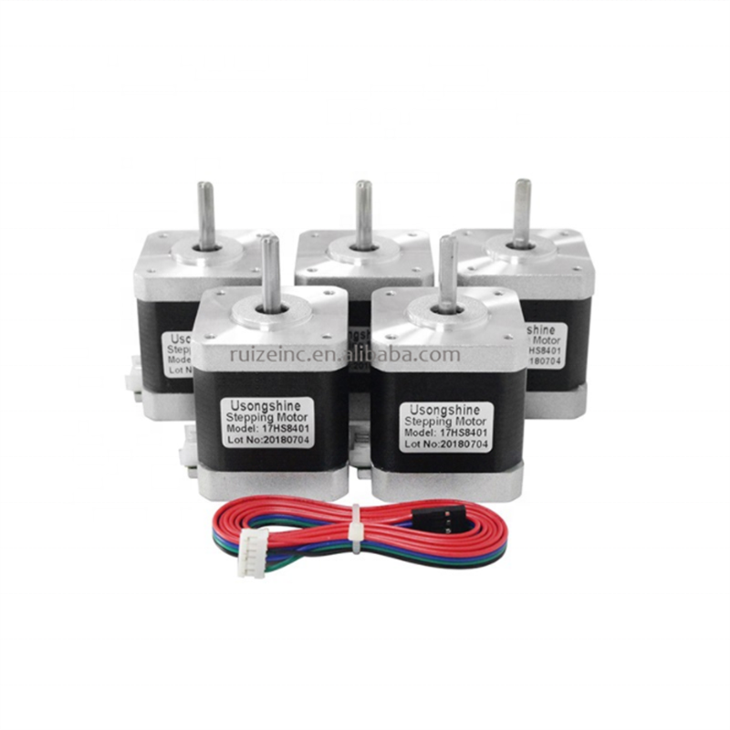 NEMA17-8401 42.3x42.3x48CM 4-lead Nema 17 42 motor 17HS8401 DC 3V 1.7A manufacturer Nema17 stepper motor