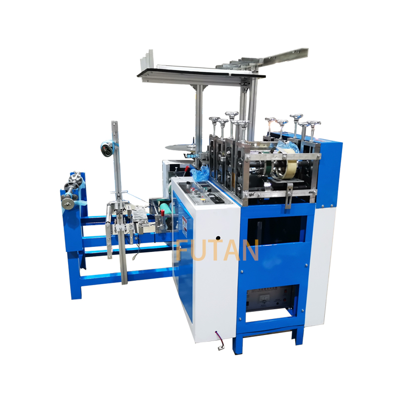 Ultrasonic disposable plastic surgical shoes cover machine