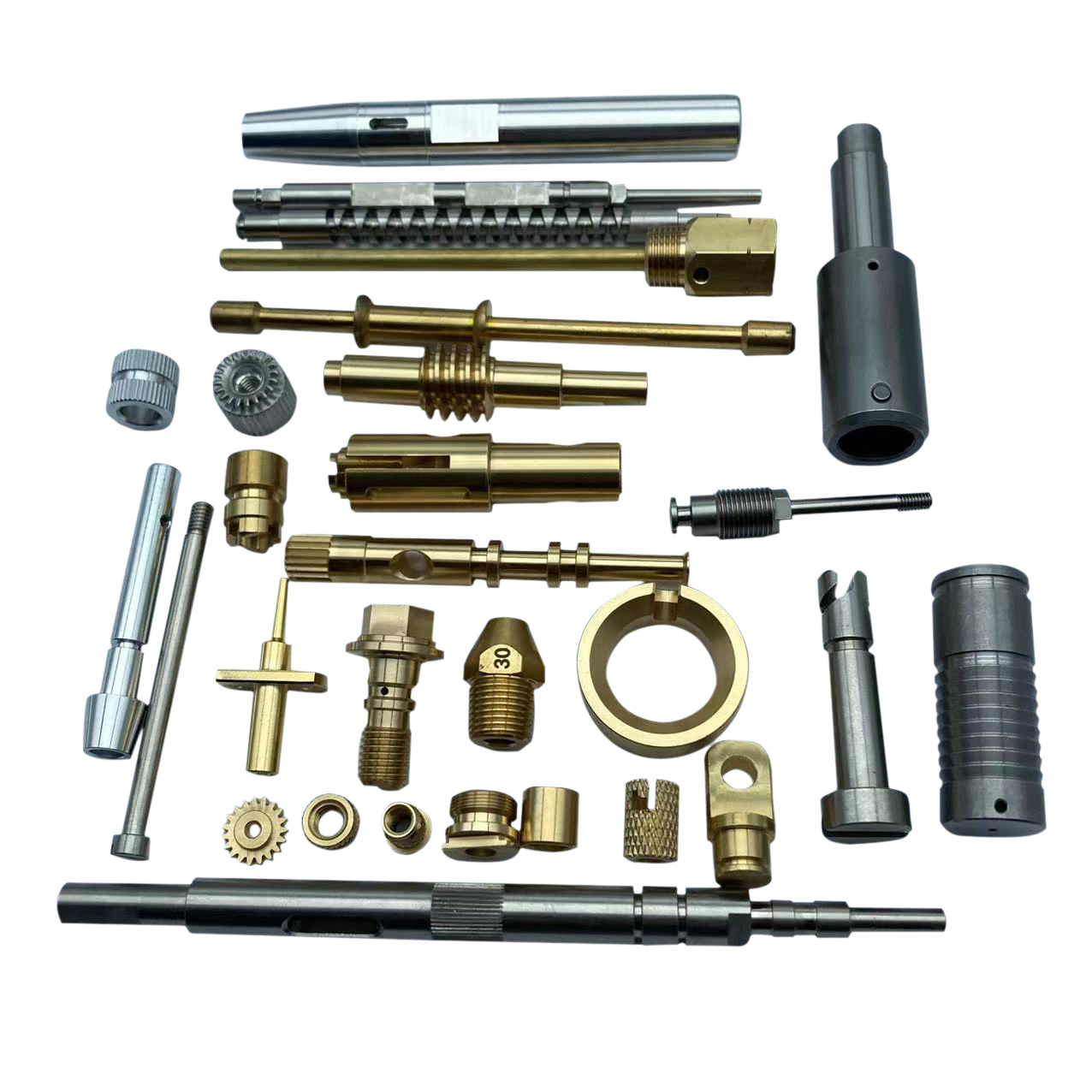 IATF 16949 Factory longitudinal automatic Doudle spindle lathe,Swiss Lathe Machining,CNC sliding headstock auto - lathe