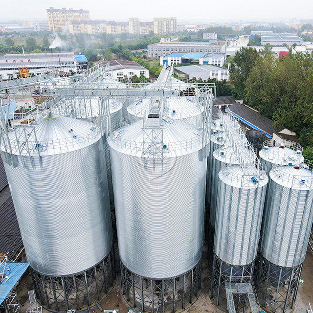Распродажа, горячее оцинкованное зерно, стальной силос для кормления птицы, фермы, кормление, стальной силос