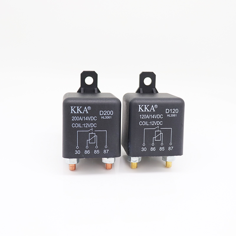 KKA-D200 200A Automotive Relay 12V/24V 1.8W/2.4W, Car Starter Heavy Duty for Car Truck Motor